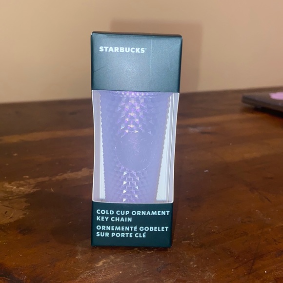 Starbucks Ornament/Keychain Studded Lilac